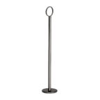 Thumbnail image #1 for TableCraft Products BK1915 Number Stand, 15" Tall, Flat Bottom, Black Powder-Coat Finish Case of 12