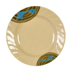Thumbnail image #1 for Thunder Group Wei 1208J 8" Round Melamine Plate with Curved Rim Case of 12 Dozen