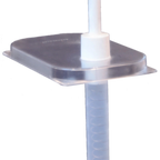 Thumbnail image #1 for Steril-Sil Company CLP-J250 1 oz Portion Pump with Clear Lid for 2-1/2 and 3-1/2 qt Crushed Fruit/Fountain Jars