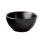 Thumbnail image #1 for G.E.T. Black Elegance B-525-BK Black Melamine Bowl, 16 oz, 5-1/4" Diameter x 2-1/2"H Case of 2 Dozen