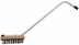 Thumbnail image #2 for Winco Heavy-Duty 31-Inch Commercial Broiler Brush with Steel Wire Bristles and Scraper