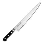 Thumbnail image #1 for Korin Inc HMI-440SU-270 Sujihiki Slicer Knife, 10-1/2" Blade, Right-Handed, Forged Stainless Steel, Wood Handle