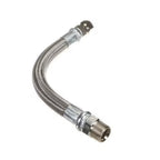 Thumbnail image #1 for Alfa Pitco PIT-2201 Braided Stainless Steel Hose with Swivel, 15 x 2 x 2 in