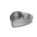 Thumbnail image #1 for Chicago Metallic Bakeware Specialty 48105 Heart Cake Pan, 8-13/16" x 8-1/8" x 2", Aluminized Steel Case of 12