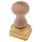 Thumbnail image #1 for JB Prince La Gondola UA185 Rectangular Wood Pasta Stamp, 45 x 55 mm