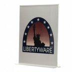 Thumbnail image #1 for Libertyware ACH811 Clear Acrylic T-Style Card Holder, 8.5"W x 11"H Case of 24