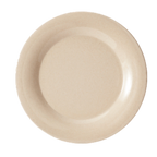 Thumbnail image #1 for G.E.T. BambooMel BAM-1010 . . Round Wide-Rim Melamine Plate, 10-1/2-inch Diameter, Beige 1 Dozen