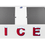 Thumbnail image #2 for Leer 3420301 Outdoor Ice Merchandiser, 61 cu. ft., Solid Doors, Self-Contained Bottom-Mounted Refrigeration, Low Profile