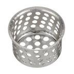 Thumbnail image #1 for AllPoints Foodservice Parts & Supplies 1021028 Replacement Sink Basket for 1-1/4 in NPS Drains, Stainless Steel