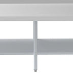 Thumbnail image #4 for Koolmore EQT-163072 72" x 30" 16-Gauge Stainless Steel Equipment Stand with Adjustable Galvanized Undershelf