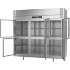 Thumbnail image #2 for Victory Refrigeration UltraSpec™ RS-3D-S1-EW-HG-HC Three-Section Reach-In Refrigerator, 74.16 cu. ft., Glass Half-Height Hinged Doors