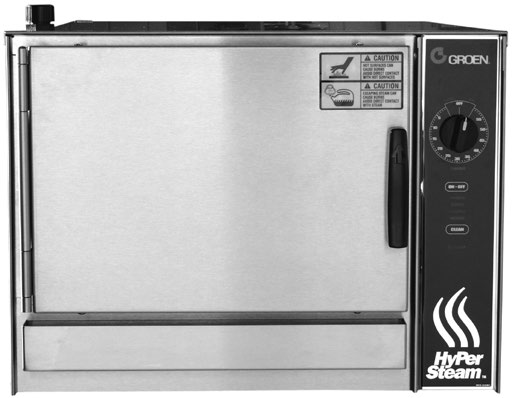 Product image #5 for Groen HyperSteam Tabletop Electric Convection Steamer, 1 Compartment, 3-Pan Capacity