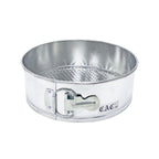 Thumbnail image #1 for CAC China TNSP-083 Round Tin Springform Pan, 8" Diameter x 3" Deep, Removable Bottom Case of 36
