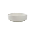 Thumbnail image #1 for Kadra Kitchenware Vikko Thunder VT-1238 Round China Salad Bowl, 50 oz, 8", White Matte Case of 12