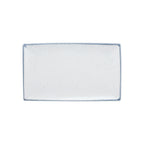 Thumbnail image #1 for Ten Strawberry Street Arctic Blue ARCTIC-10RECPLTR Porcelain Rectangular Platter, 10-3/4" x 6-3/8" Case of 24