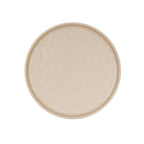 Thumbnail image #2 for Cal-Mil Nova 24120-10-125 Round Melamine Plate, 10" Diameter, Taupe Case of 6