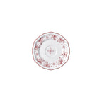 Thumbnail image #1 for Steelite International Folio, Porcelain 62559FP823 Round Porcelain Saucer, 5", Adelina Camille Maroon Case of 2 Dozen
