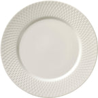Thumbnail image #1 for Libbey Purity by Bauscher 669008262000000 Porcelain Plate, 12-1/2 in Dia., Round, Embossed Rim
