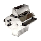 Thumbnail image #1 for American Eagle Food Machinery AE-GMC22NH-1 Meat Cutter Attachment Head, 1-Inch Strips, Stainless Steel, #12 Hub