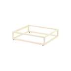 Thumbnail image #1 for Steelite International Creations Buffet 7365MW336 Rectangular Metal Buffet Riser, Pivot, Ivory, 11.5 x 13.875 x 3 in