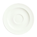Thumbnail image #1 for Reserve by Libbey - Silk 987659332 Porcelain Saucer, 6-Inch Round, 1-3/4-Inch Well