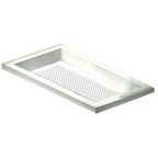 Thumbnail image #1 for Duke Manufacturing FB-4 False Bottom, 1/2" Deep, Sectional Stainless Steel, for 4 Full-Size Pan Openings