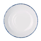 Thumbnail image #2 for Steelite International Creations, Blue Dapple 7068MM302 Round Coupe Bowl, 27 oz, 8.5", Blue Dapple Melamine 1 Dozen