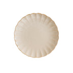 Thumbnail image #2 for Global Tableware Collective Bonna, East BNSANEAT25DZ Round Porcelain Flat Plate, 9-7/8", Sand 1 Dozen