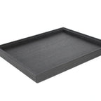 Thumbnail image #1 for Mikasa Hospitality (Lifetime Brands, Inc.) Select Concept BQ703B Stackable Black Oak Cutlery Box, GN 1/2 Size Case of 4