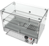 Thumbnail image #8 for KoolMore Countertop Hot Food Display Warmer, 1.7 Cu. Ft., 2-Shelf Self-Service, Curved Glass