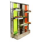 Thumbnail image #2 for Eastern Tabletop P6813FR Clear 1/4-Inch Thick Polycarbonate Optional Panel for Grandstand