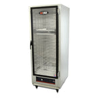 Thumbnail image #1 for Carter-Hoffmann hotLOGIX HL3-18-RS Full-Height Insulated Heated Holding Cabinet, Clear Glass Door, 36-Pan Capacity