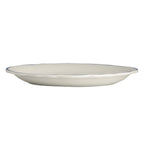 Thumbnail image #2 for Steelite International HL Ivory HL52763929 Oval China Platter, 12.625 x 9.75 in, Carolyn Styleline Blue, Scalloped Edge 1 Dozen