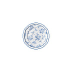Thumbnail image #1 for Steelite International Folio, Porcelain 62538FP823 Round Porcelain Saucer, 5", Adelina Marisa Blue Case of 2 Dozen
