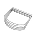 Thumbnail image #1 for CAC China BLDS-5 Stainless Steel Pastry Blender, 5 Curved Wire Blades, Round Handle Case of 72