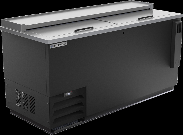 Product image #6 for Beverage-Air DW64HC-B 65-Inch Flat Top Bottle Cooler with Sliding Lids, 18.5 Cu. Ft.