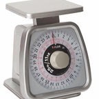 Thumbnail image #5 for Taylor Precision TS25KL Analog Dual-Measure Portion Control Food Scale, 25 lb/11 kg, Rotating Sloped Dial, Stainless Steel Case of 4