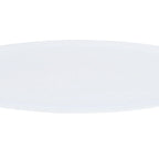 Thumbnail image #1 for Cal-Mil 26152-618-15 Oval Melamine Platter, White, 6" x 18" x 1"H Case of 6