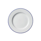 Thumbnail image #2 for Tramontina USA, Inc. 80401-073 Blue Porcelain Dessert Plate, 8.7" Round, Embossed Rim Case of 12