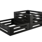 Thumbnail image #1 for Mikasa Hospitality (Lifetime Brands, Inc.) Select Concept BQ500B Black Oak Rectangular Display Set