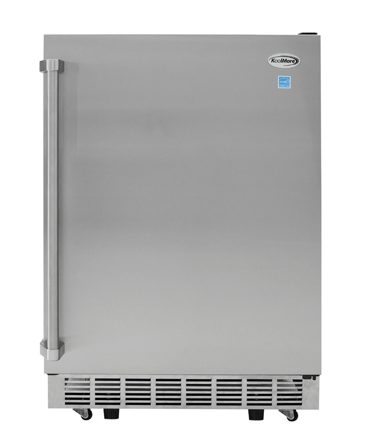 Product image #6 for KoolMore 24-Inch Outdoor Refrigerator, 5.5 Cu. Ft., Self-Contained Bottom-Mount