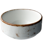 Thumbnail image #1 for Vertex China London Terra LTW-4S 10 oz Round China Bouillon Cup, Stackable, Terra White Case of 3 Dozen