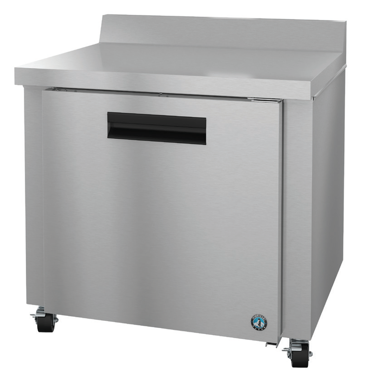 Product image #5 for Hoshizaki Steelheart 36-Inch One-Section Worktop Refrigerator with Solid Hinged Door