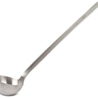 Thumbnail image #1 for JB Prince U540 B One-Piece 18/10 Stainless Steel Ladle, 2-2/3 oz, 13-1/2 in