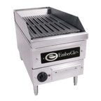 Thumbnail image #1 for EmberGlo E2412 Electric Countertop Charbroiler, 12", Recessed Heating Element, Cast-Iron Grate