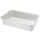 Thumbnail image #1 for Matfer Bourgeat 510536 Rectangular Dough Proofing Container, 21-1/6 qt., High-Density Polyethylene, White, 23-3/4" x 15-3/4" x 4-1/3"
