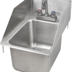 Thumbnail image #1 for IMC/Teddy DIS-9-SS Drop-In Hand Sink, 1 Compartment, Stainless Steel, 18-7/8" x 12-3/8" x 15-1/4" Overall