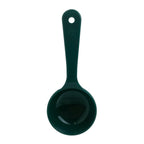 Thumbnail image #1 for Thunder Group PLPSS040GR 4 oz Solid Serving Spoon, 8-1/4 in., Short Handle, Green Acetal Case of 72
