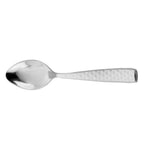 Thumbnail image #1 for Steelite International Walco, Alps WL4829 Demitasse Spoon, 4-3/4", Heavy Weight, 18/0 Stainless Steel, Hammered Finish Pack of 1 Dozen