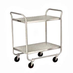 Thumbnail image #1 for Lakeside Manufacturing 210 2-Shelf Stainless Steel Utility Cart, 500 lb Capacity, 27"W x 17-1/2"D x 35-3/4"H